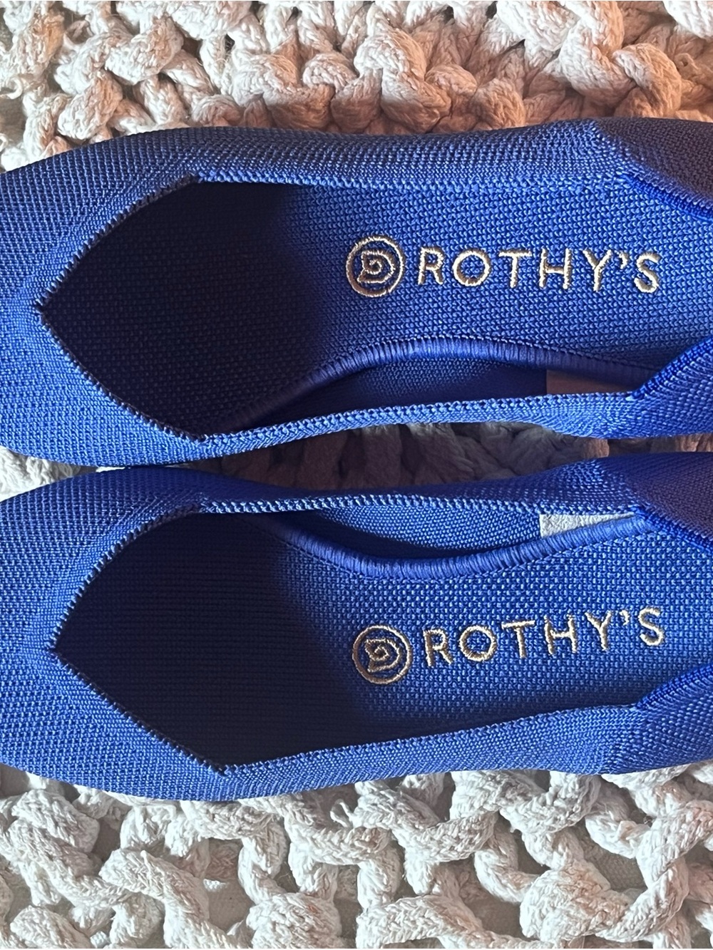 Rothy's Blue The Point Flat - Picture 11 of 14